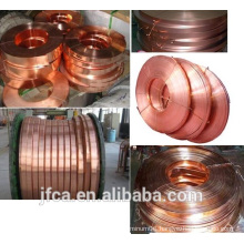 high quality China flexible red 2*30 copper tape copper bus bar